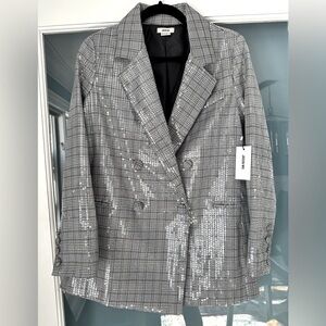 Jason Wu Double Breasted Sequin Blazer Size XS - NWT